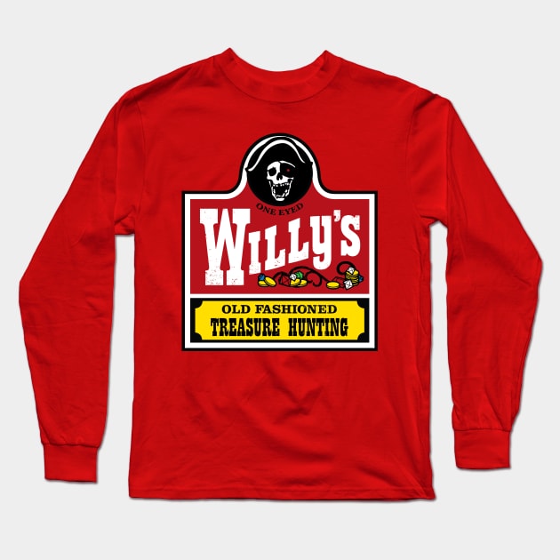 Willys Long Sleeve T-Shirt by oneshoeoff